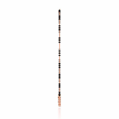 Bandhan Silver Mangalsutra - Rose Gold - Image 4