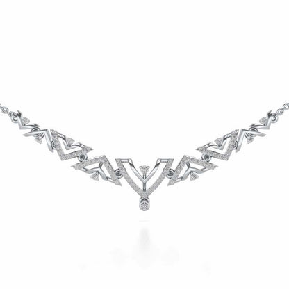 Beacon desire Silver Necklace - White Gold - Image 1