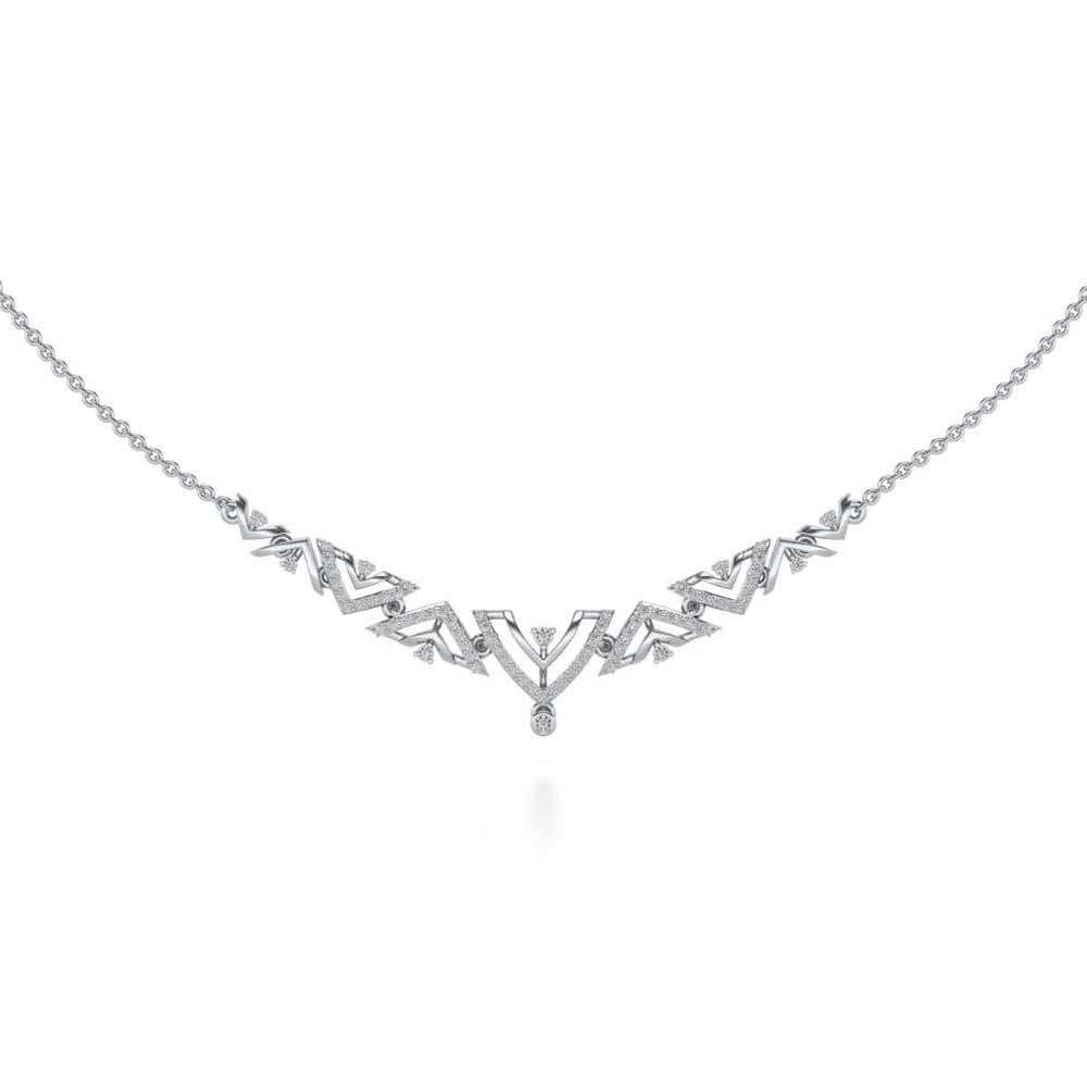 Beacon desire Silver Necklace - White Gold - Image 2