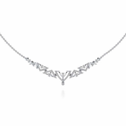 Beacon desire Silver Necklace - White Gold - Image 2