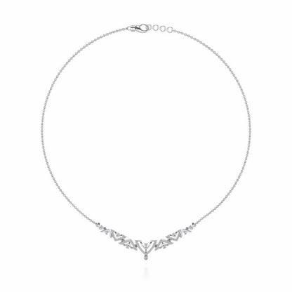 Beacon desire Silver Necklace - White Gold - Image 3