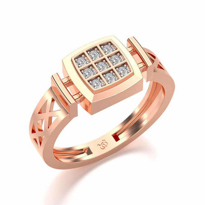 Beguiled Ring For Men - Rose Gold - Image 1