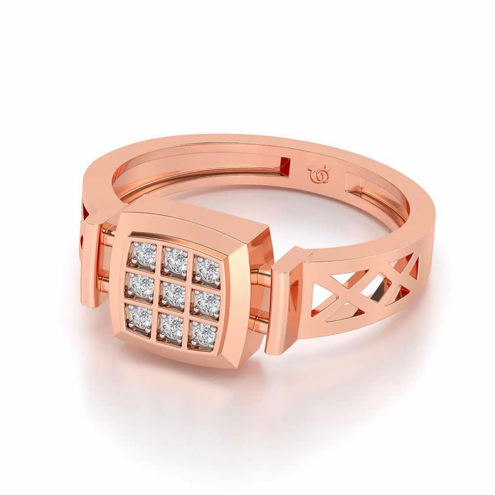 Beguiled Ring For Men - Rose Gold - Image 2