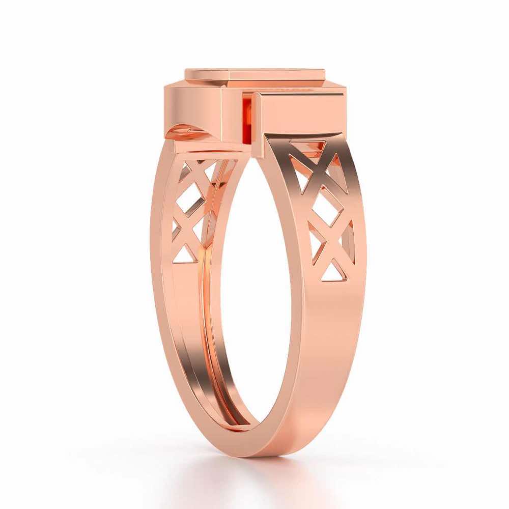 Beguiled Ring For Men - Rose Gold - Image 3