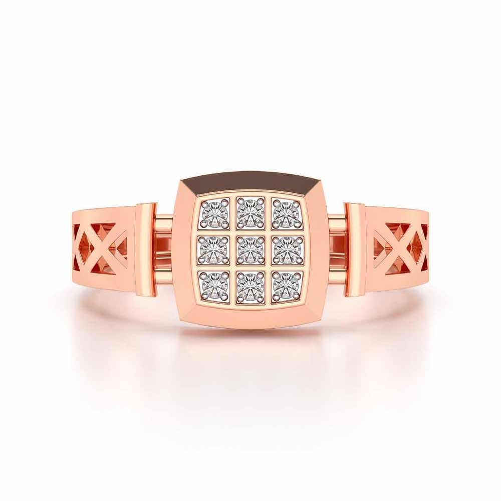 Beguiled Ring For Men - Rose Gold - Image 4