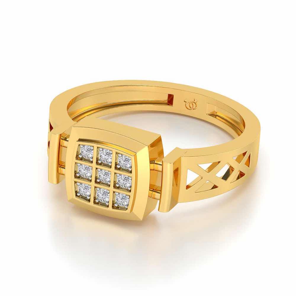 Beguiled Ring For Men - Yellow Gold - Image 2