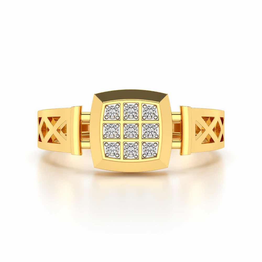 Beguiled Ring For Men - Yellow Gold - Image 4