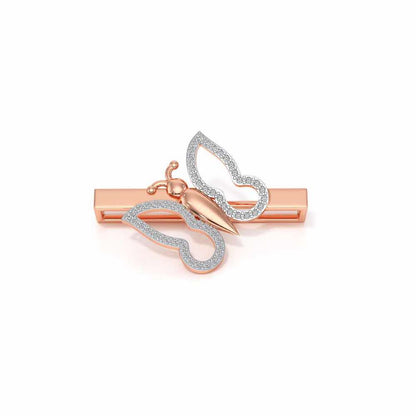 Bella Fly Silver Watch Band - Rose Gold - Image 2