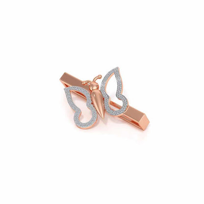Bella Fly Silver Watch Band - Rose Gold - Image 3