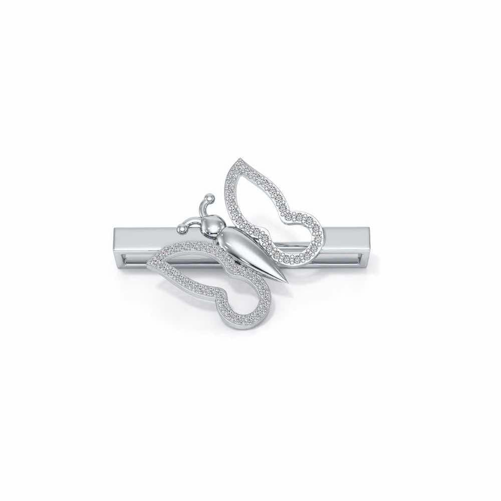 Bella Fly Silver Watch Band - White Gold - Image 2