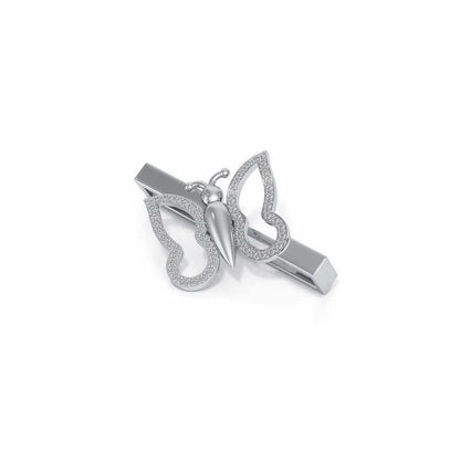 Bella Fly Silver Watch Band - White Gold - Image 3