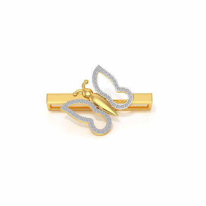 Bella Fly Silver Watch Band - Yellow Gold - Image 2