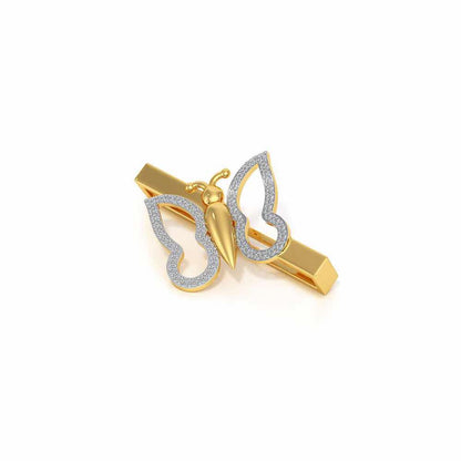 Bella Fly Silver Watch Band - Yellow Gold - Image 3