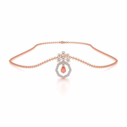 Benevolent Silver Pendant - Rose Gold - Image 3