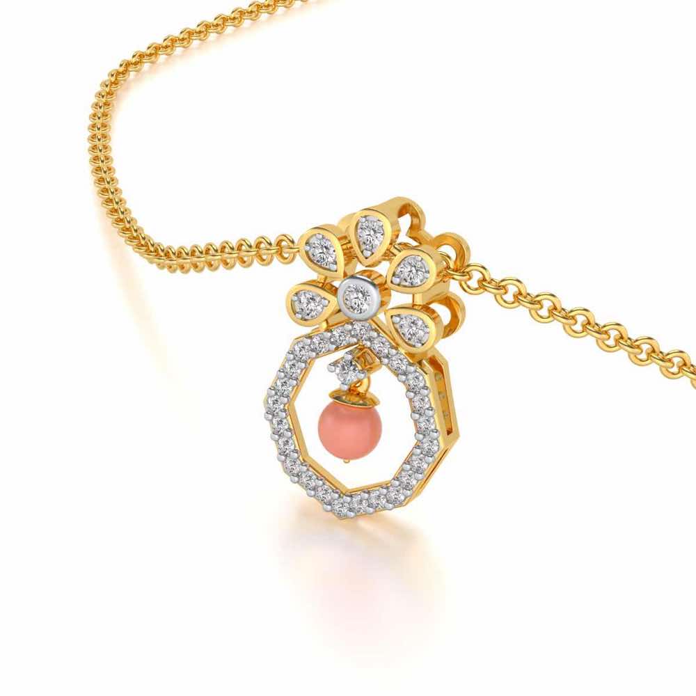 Benevolent Silver Pendant - Yellow Gold - Image 2
