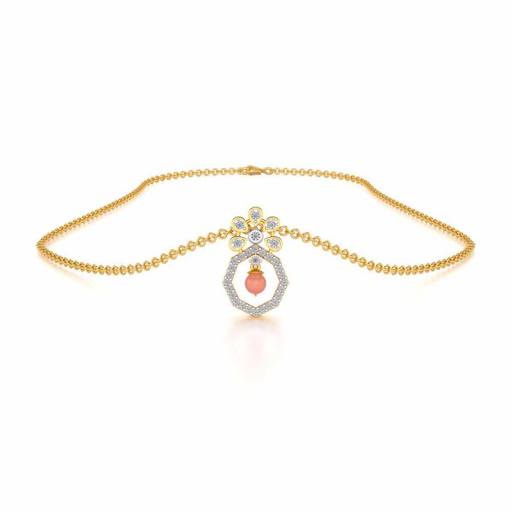 Benevolent Silver Pendant - Yellow Gold - Image 3
