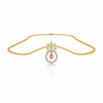 Benevolent Silver Pendant - Yellow Gold - Image 3