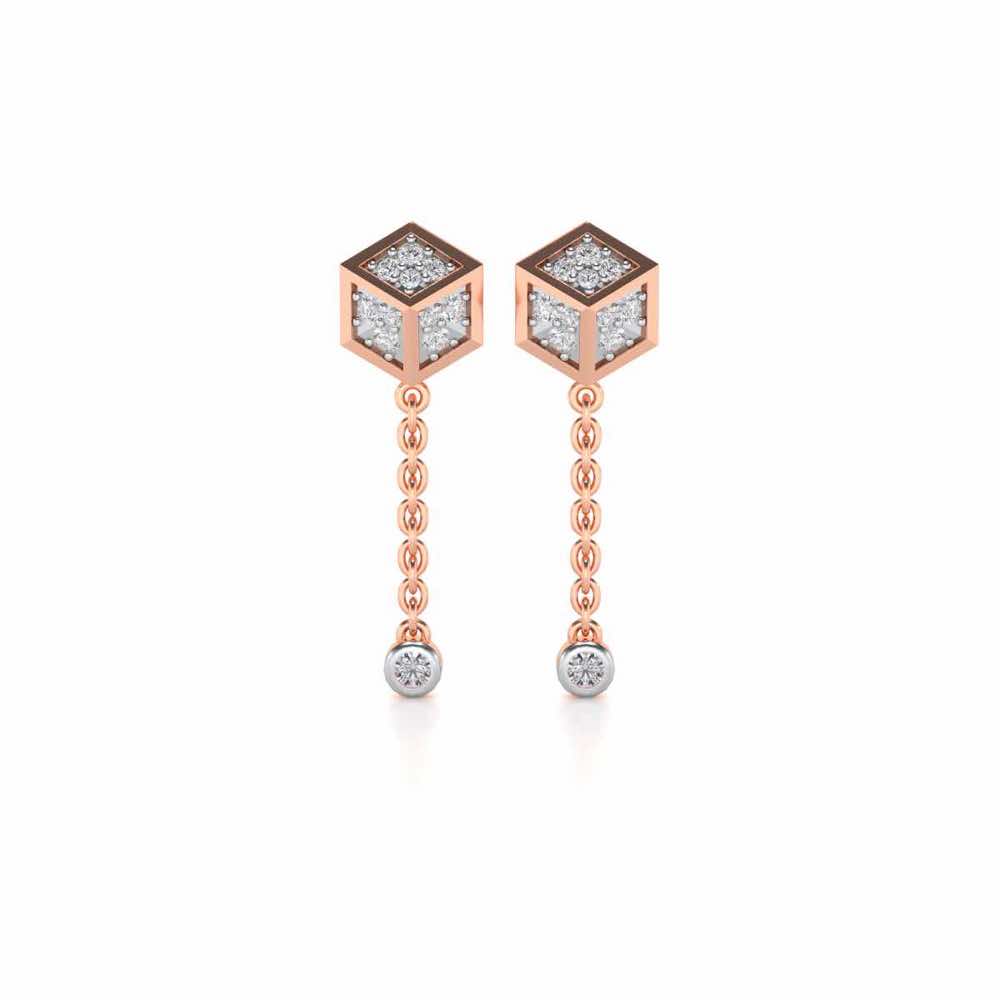 Best Ones Drop Earrings - Rose Gold - Image 1