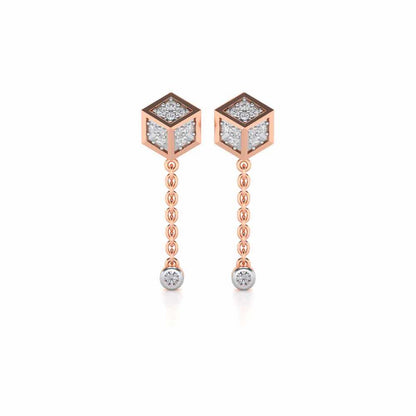 Best Ones Drop Earrings - Rose Gold - Image 1