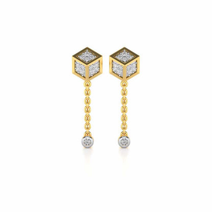 Best Ones Drop Earrings - Yellow Gold - Image 1