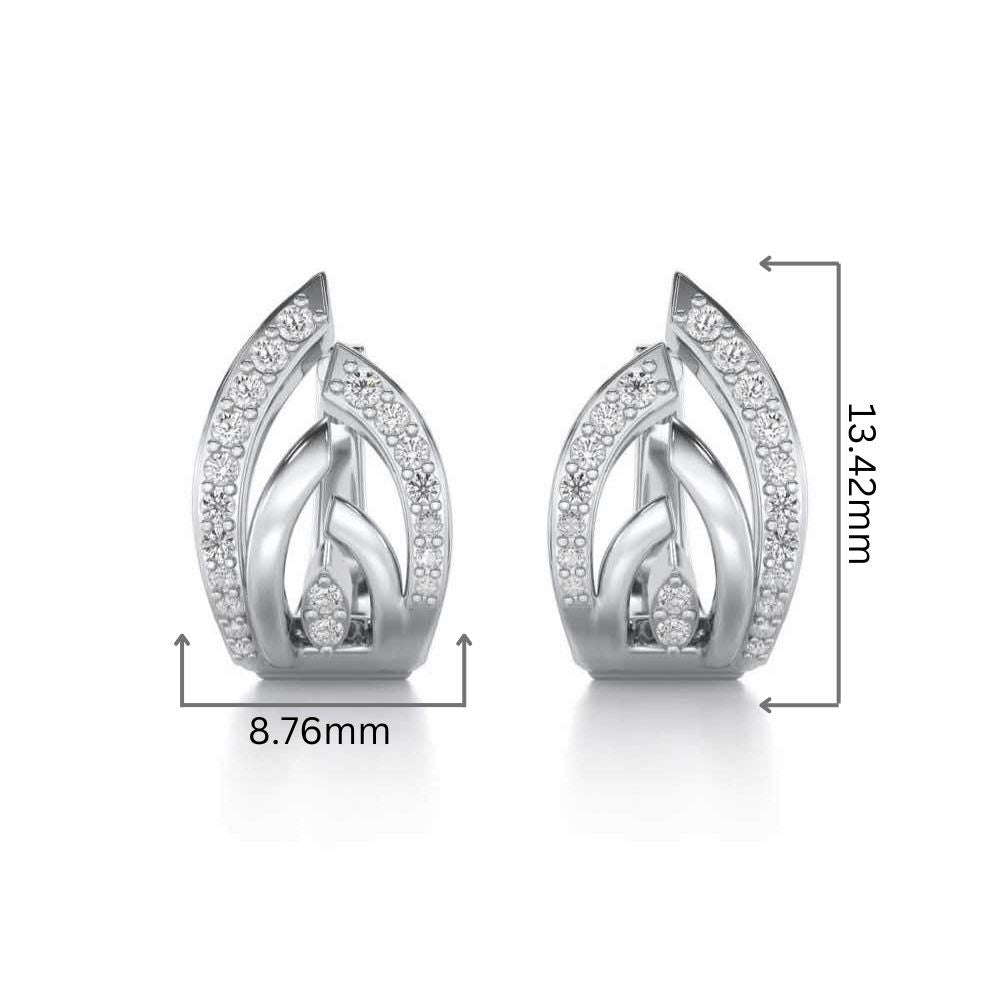 Bloom Flame Silver Bali - White Gold - Image 2