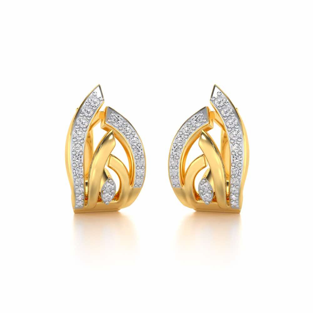 Bloom Flame Silver Bali - Yellow Gold - Image 1