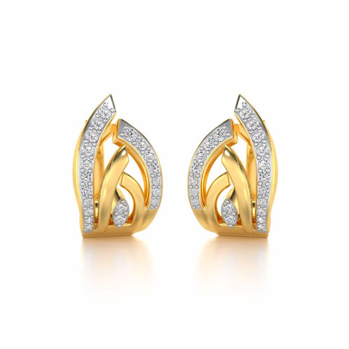 Bloom Flame Silver Bali - Yellow Gold - Image 1