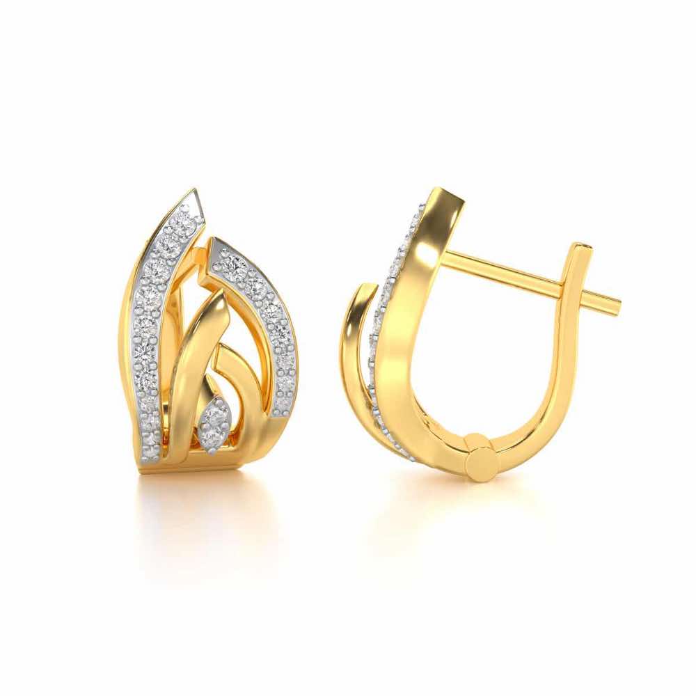Bloom Flame Silver Bali - Yellow Gold - Image 4