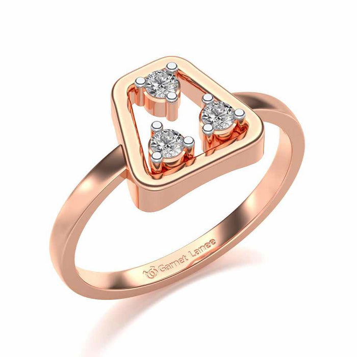 Blooming dale diamond Ring - Rose Gold - Image 1