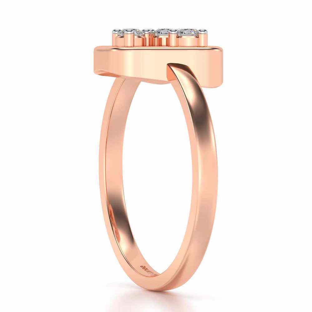 Blooming dale diamond Ring - Rose Gold - Image 4