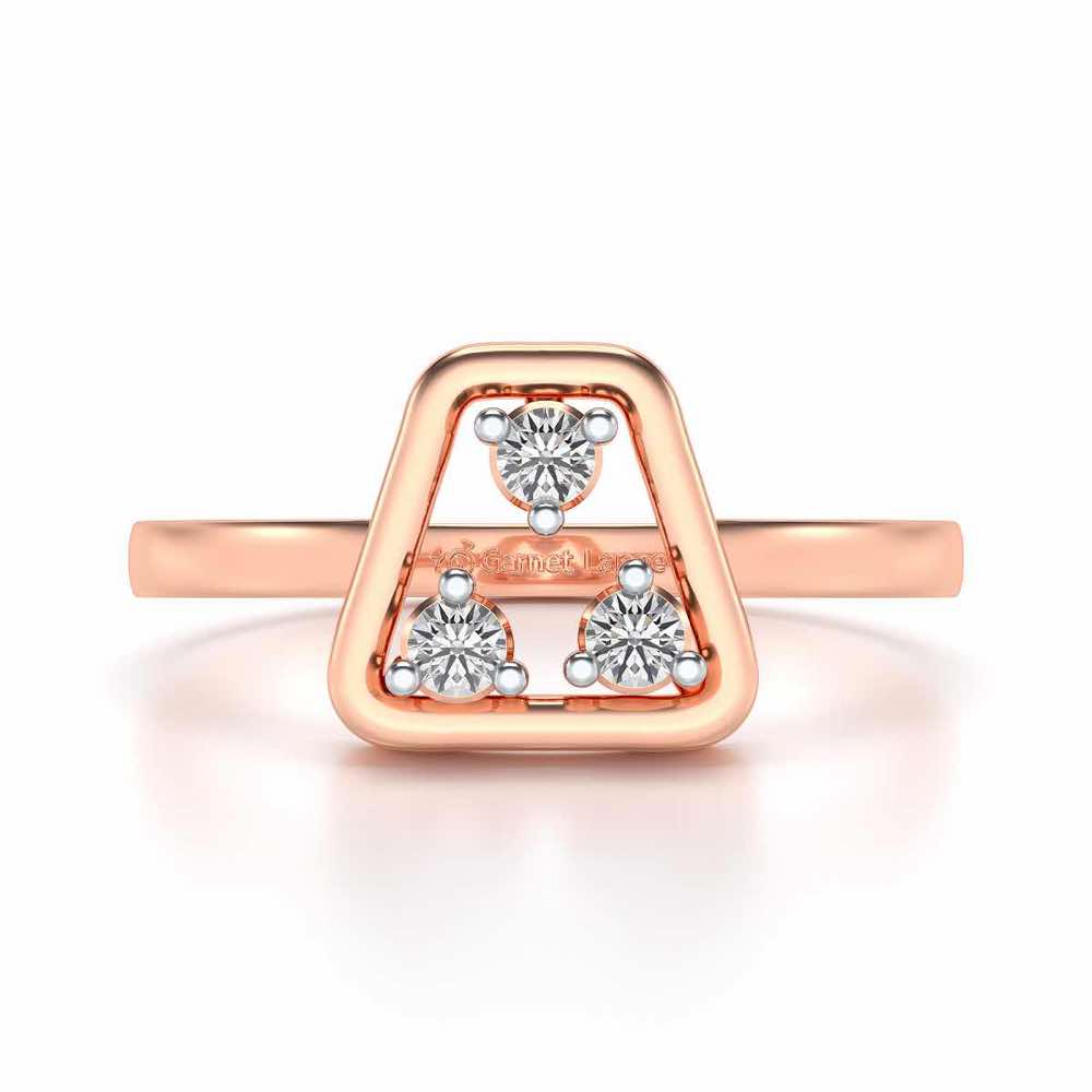 Blooming dale diamond Ring - Rose Gold - Image 5