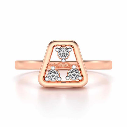 Blooming dale diamond Ring - Rose Gold - Image 5