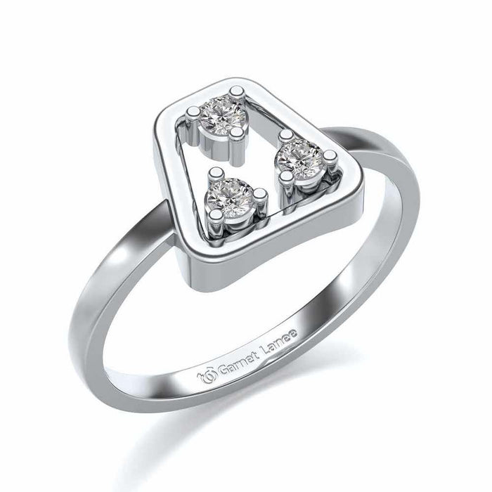 Blooming dale diamond Ring - White Gold - Image 1
