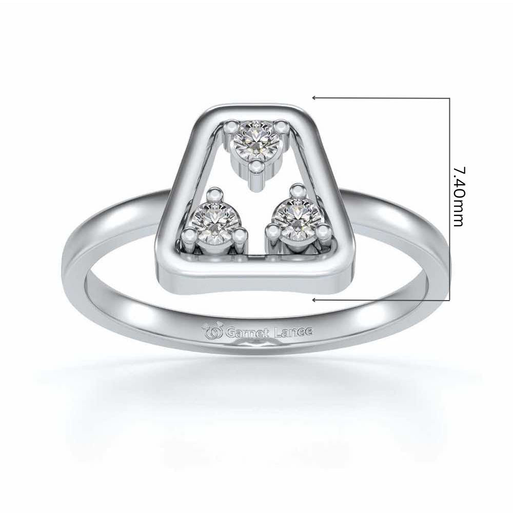 Blooming dale diamond Ring - White Gold - Image 2