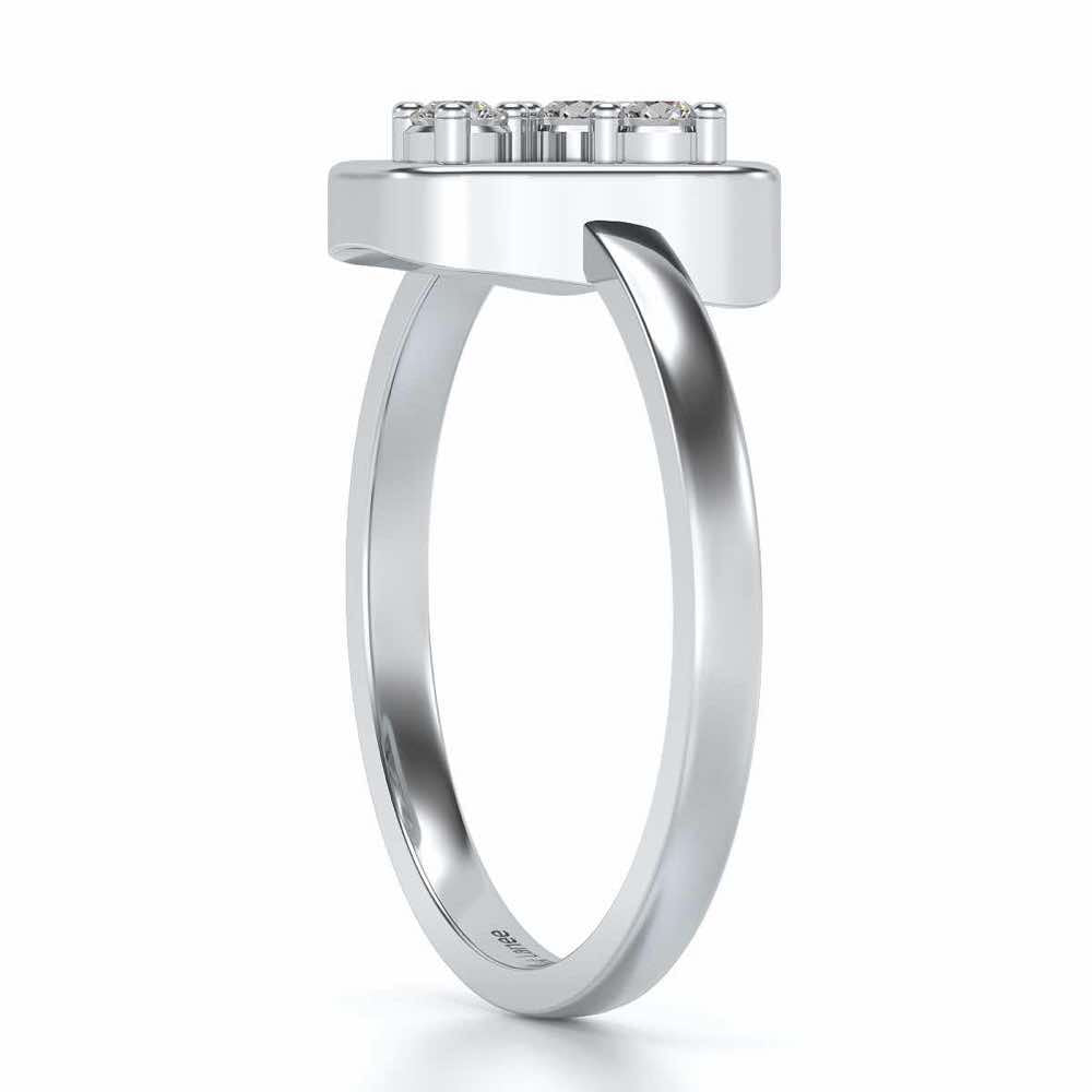 Blooming dale diamond Ring - White Gold - Image 4