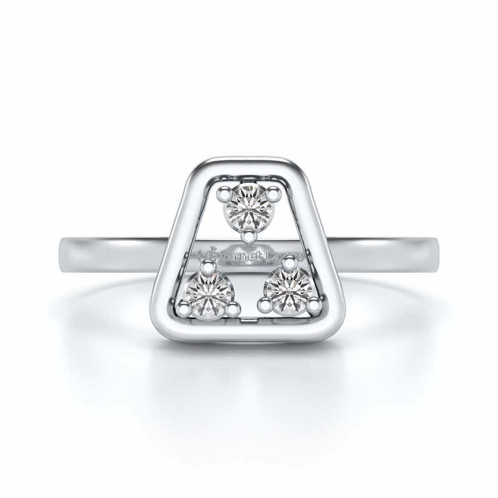 Blooming dale diamond Ring - White Gold - Image 5