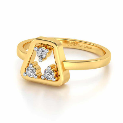 Blooming dale diamond Ring - Yellow Gold - Image 3