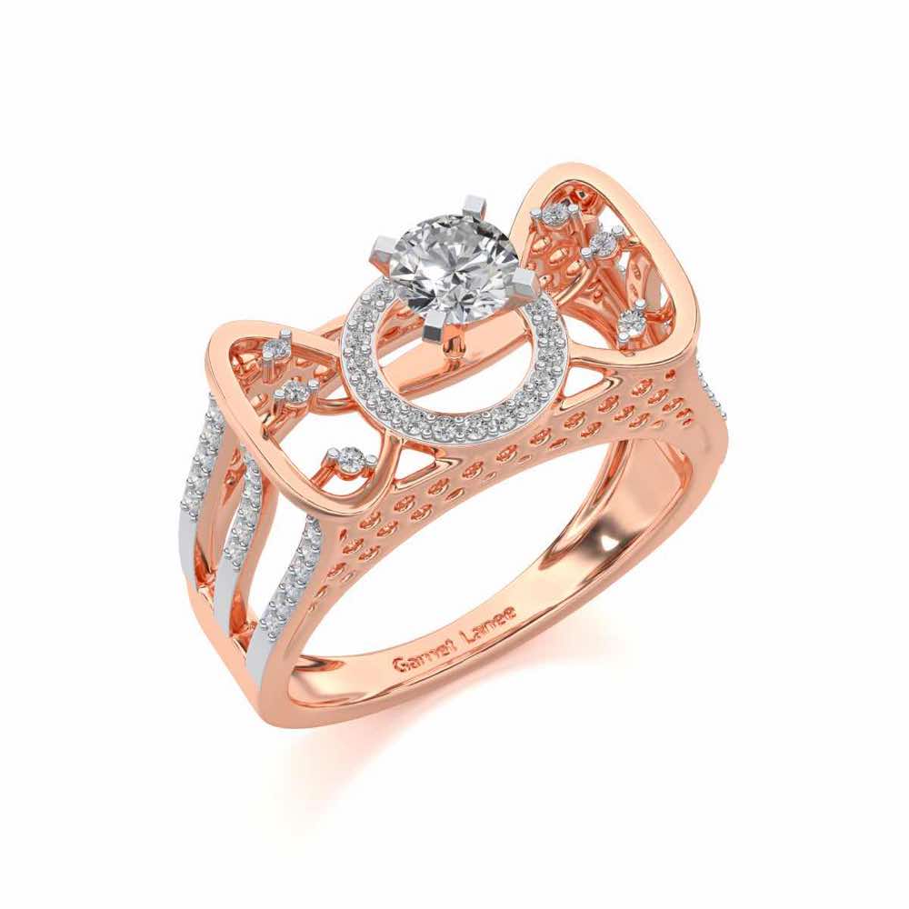 Brihasi Solitaire Ring