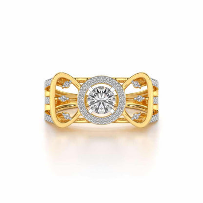 Brihasi Solitaire Ring - Yellow Gold - Image 4
