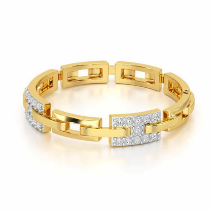 Buckle Silver Ring - Yellow Gold - Image 2