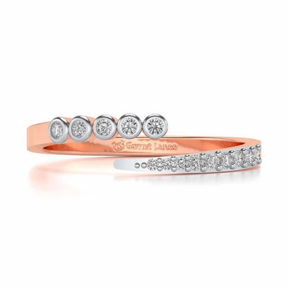 Bucolic Silver Ring - Rose Gold - Image 4