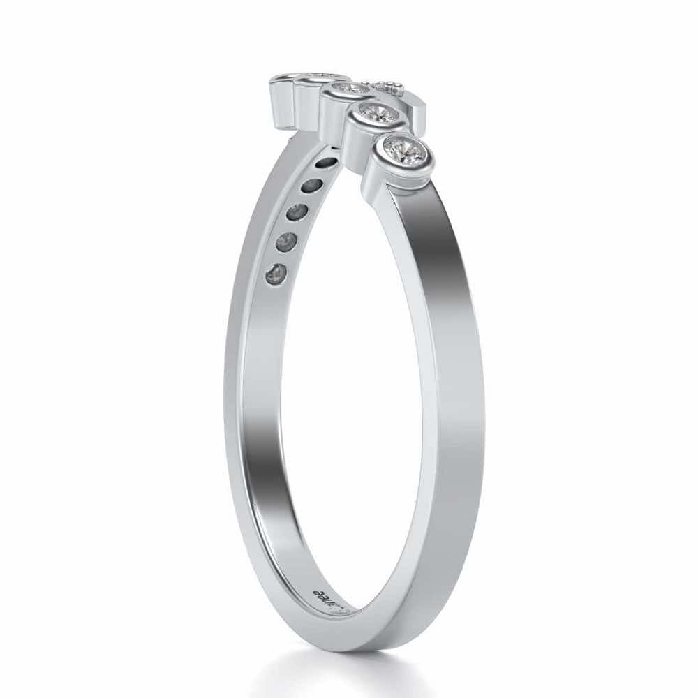 Bucolic Silver Ring - White Gold - Image 3