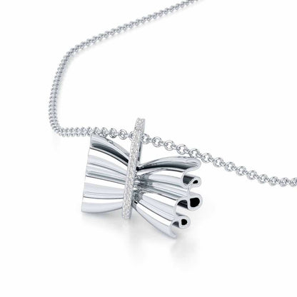 Bundle Shine Silver Pendant - White Gold - Image 2