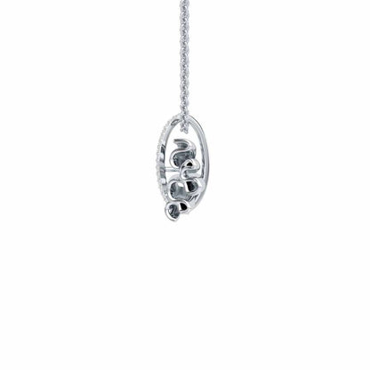 Bundle Shine Silver Pendant - White Gold - Image 4