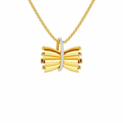 Bundle Shine Silver Pendant - Yellow Gold - Image 1