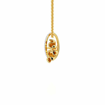 Bundle Shine Silver Pendant - Yellow Gold - Image 4
