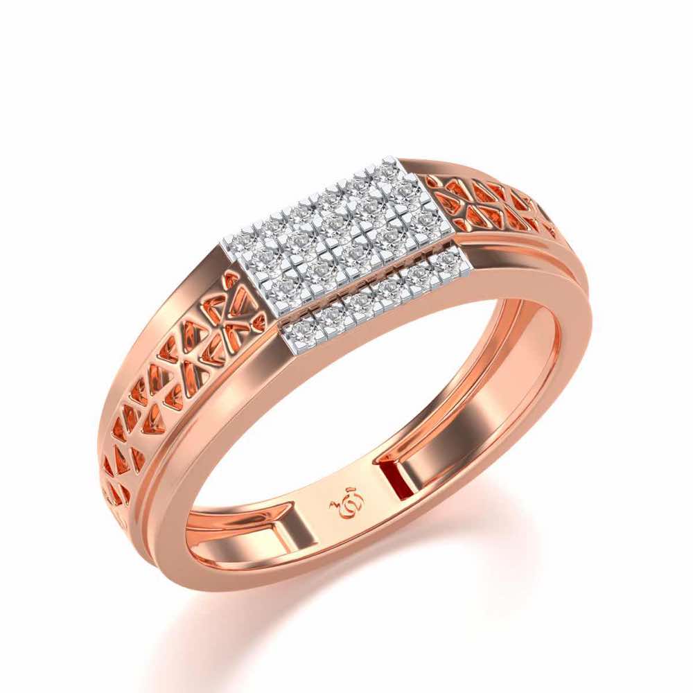 Bussiness Class Ring For Him - Rose Gold - Image 1