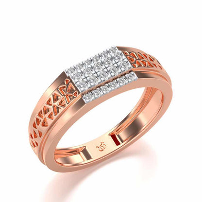 Bussiness Class Ring For Him - Rose Gold - Image 1