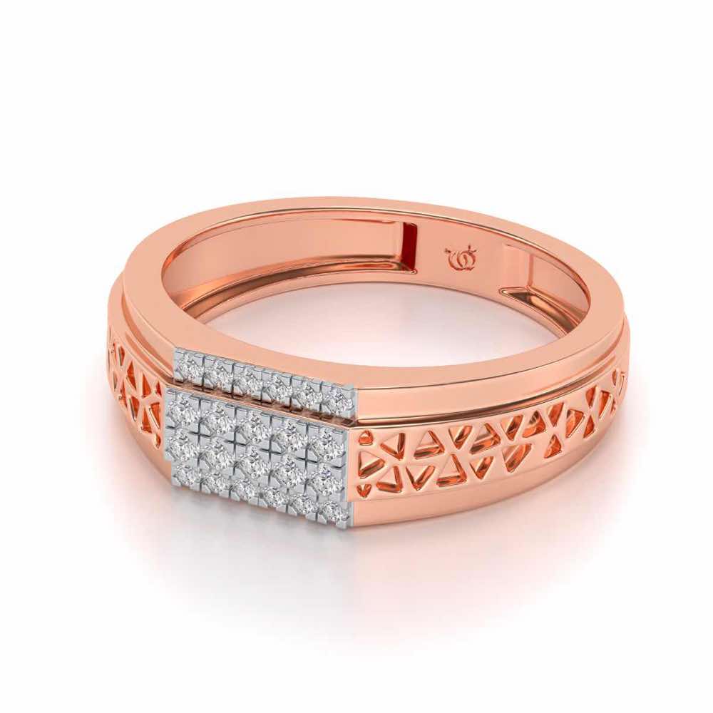 Bussiness Class Ring For Him - Rose Gold - Image 2