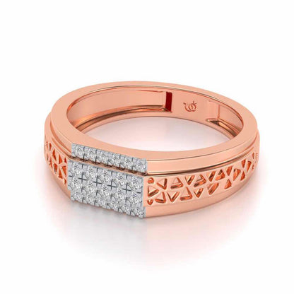 Bussiness Class Ring For Him - Rose Gold - Image 2